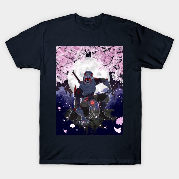 Oni Genji T-Shirt by Pastelideas